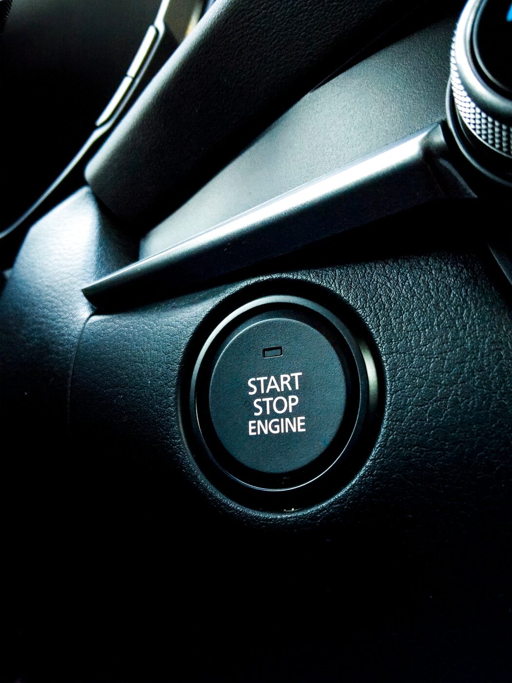 Start-stop engine button